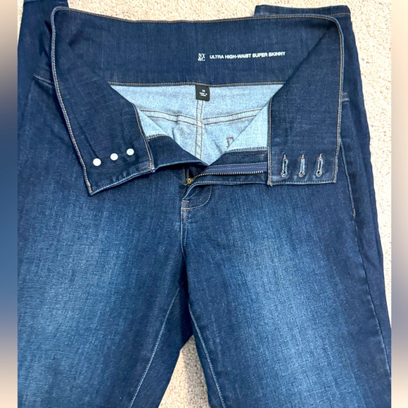 NY & CO ULTRA HIGH WAIST SUPER SKINNY JEANS - Picture 5 of 7
